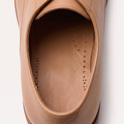 Light Brown Wingtip Brogue Full-Grain Leather Insoles — Bassett