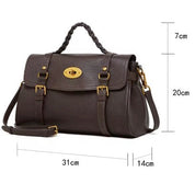 Handmade Genuine Leather Crossbody Bag for Women, Ladies Work & Daily Handbag