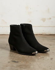 Men Black Suede Chelsea Boots, Ankle Boots, Chelsea Boots