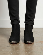 Men Black Suede Chelsea Boots, Ankle Boots, Chelsea Boots