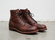 Men Brown Ankle Leather Boots, Leather Boots, Ankle Boots For Mens - 3-4-right-view