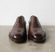 Men Brown Oxford Brogue Formal Shoes, Brown Dress Shoes, Mens Shoes