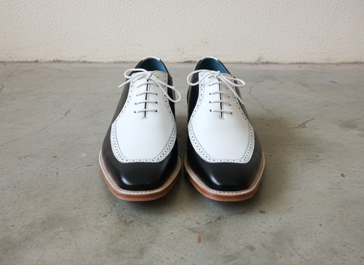 Men Two Tone Formal Shoes, Spectator Shoes, Dress Shoes, Shoes