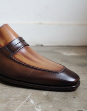 Men Two Town Formal Shoes, Two Town Shoes, Brown Dress Shoes