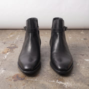 Men's Black Leather Jodhpur  Boots — Orton — Orton