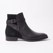 Men's Black Leather Jodhpur  Boots — Orton — Orton
