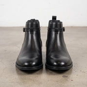 Men's Black Plain-Toe Leather Chelsea Boots — Boyden