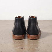 Men's Black Plain-Toe Leather Chukka Boots — Balfour