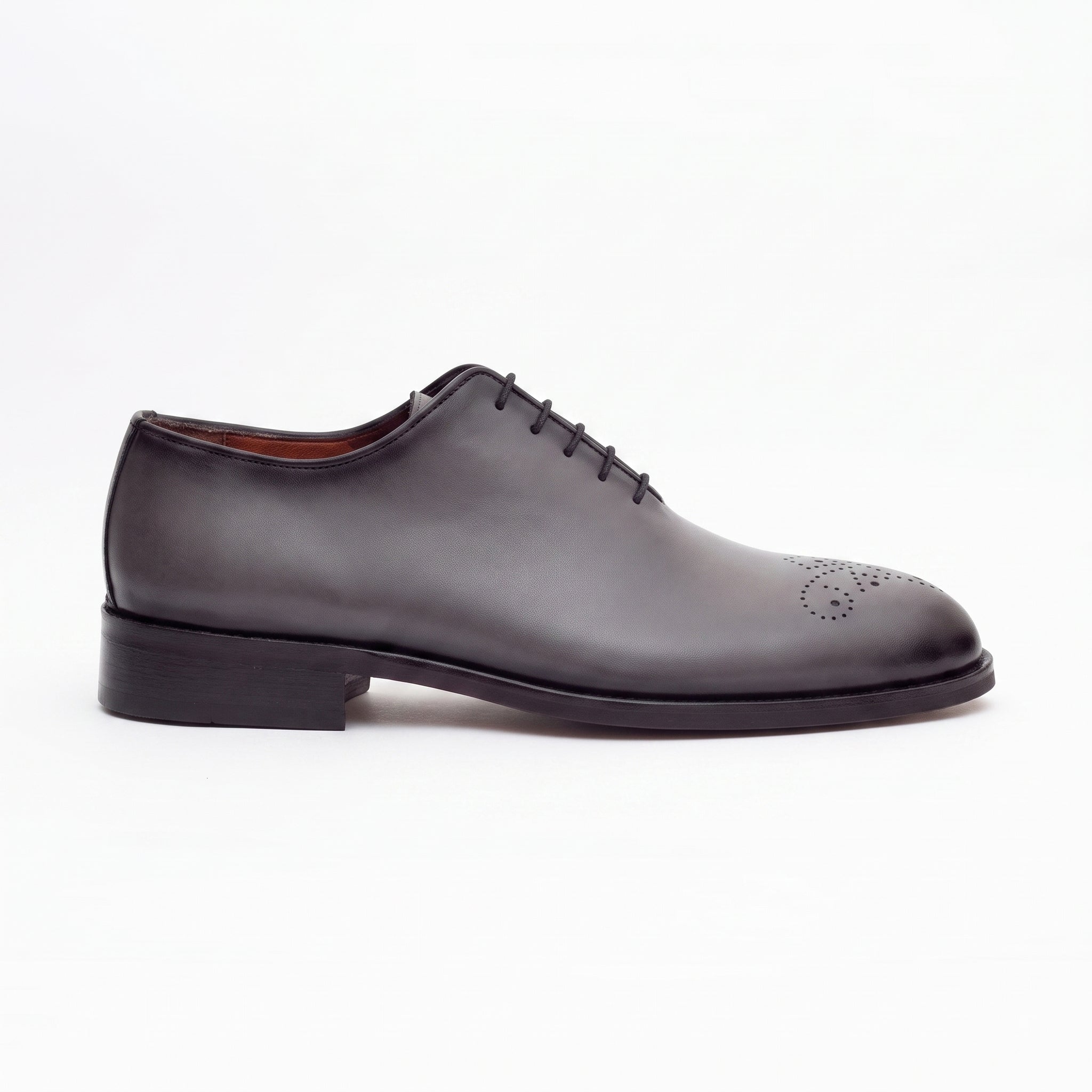 Men's Black Plain-Toe Leather Oxfords — Norton — Norton