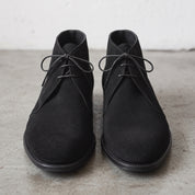 Men's Black Suede Chukka Boots — Popham