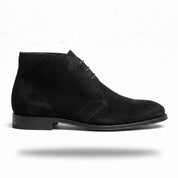 Men's Black Suede Chukka Boots — Popham