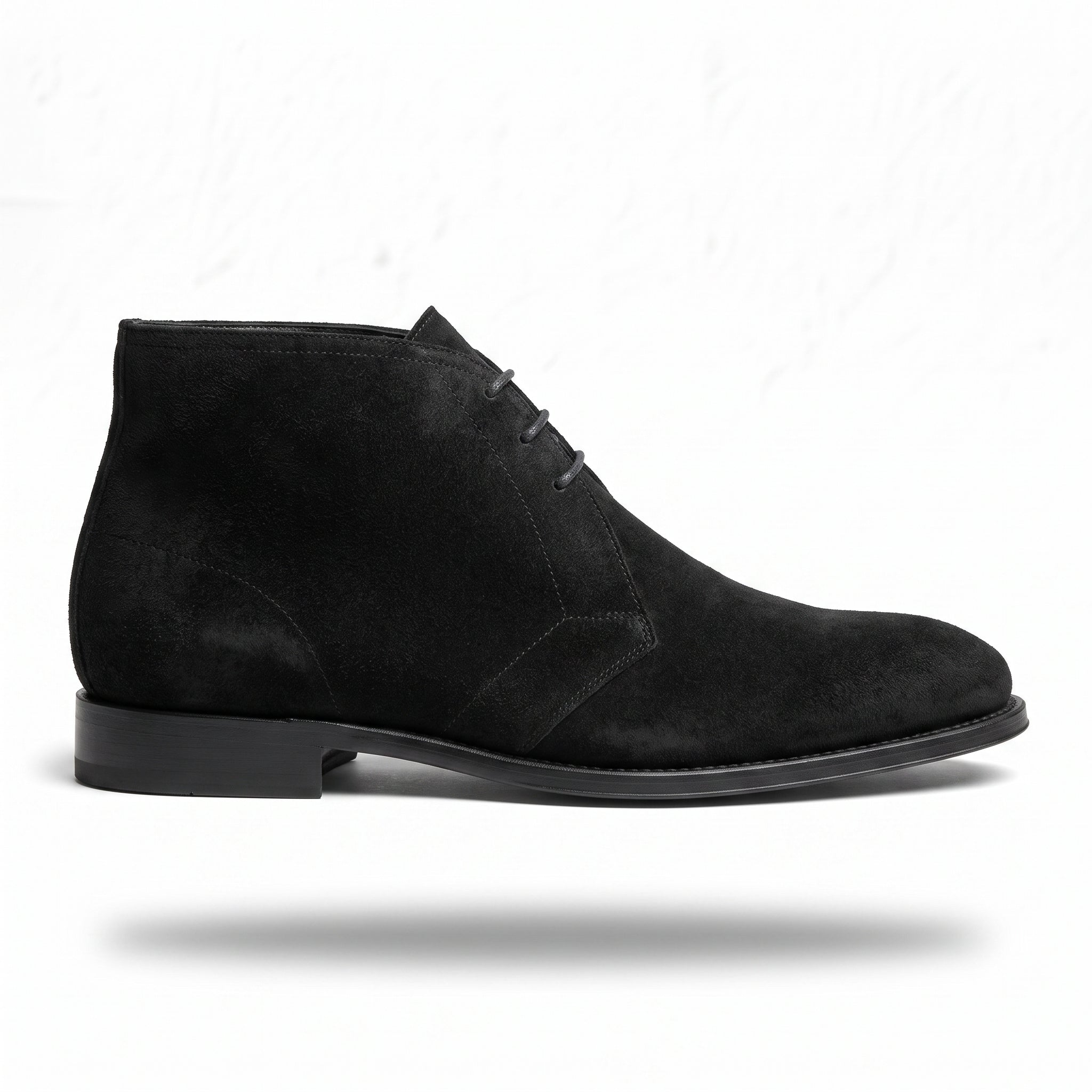 Men's Black Suede Chukka Boots — Popham