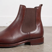 Men's Brown Leather Chelsea Boots — Orwell