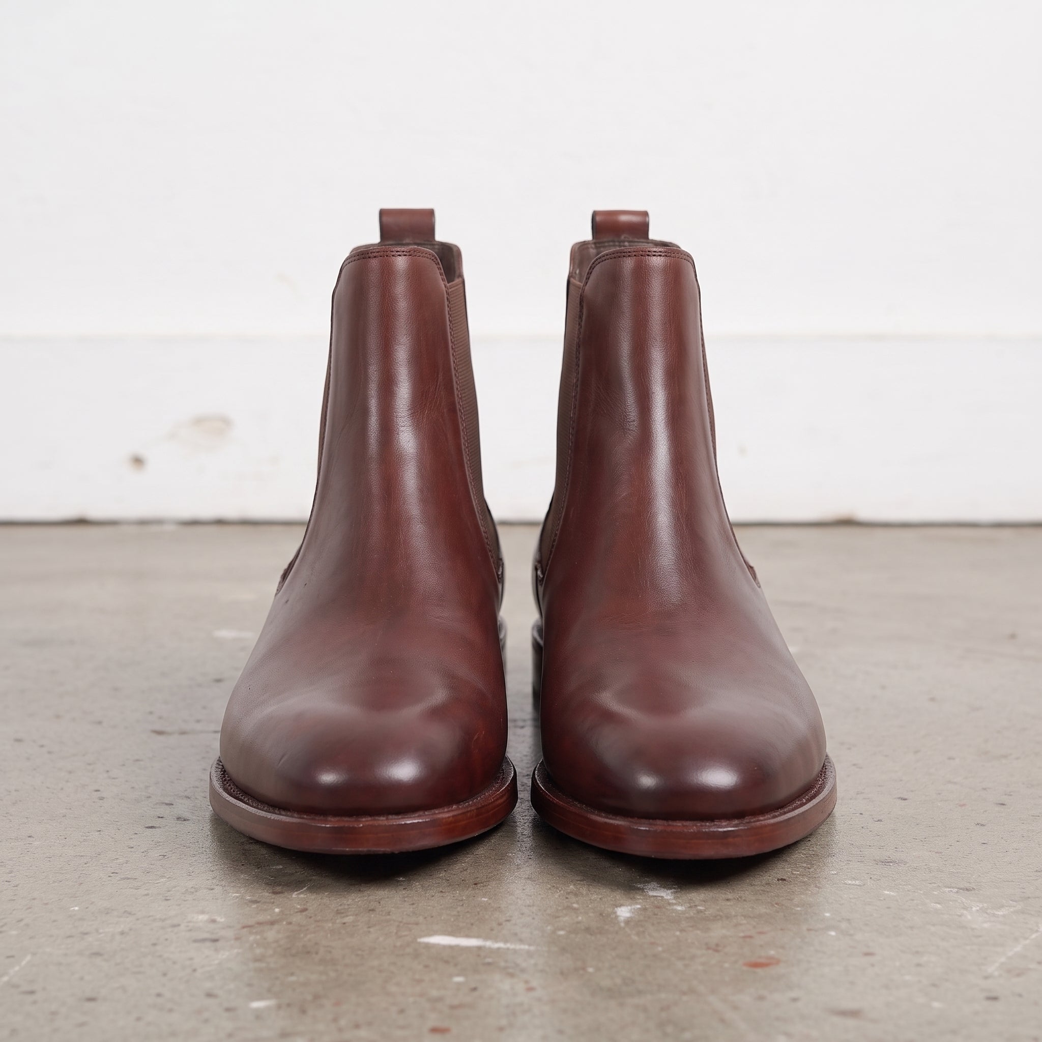 Men's Brown Leather Chelsea Boots — Orwell