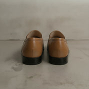 Men's Brown Leather Penny Loafers — Byfield