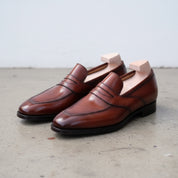 Mens Brown Leather Shoes Moccasins, Men Formal Shoes, Dress Shoes