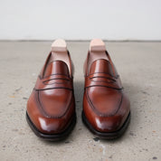 Mens Brown Leather Shoes Moccasins, Men Formal Shoes, Dress Shoes