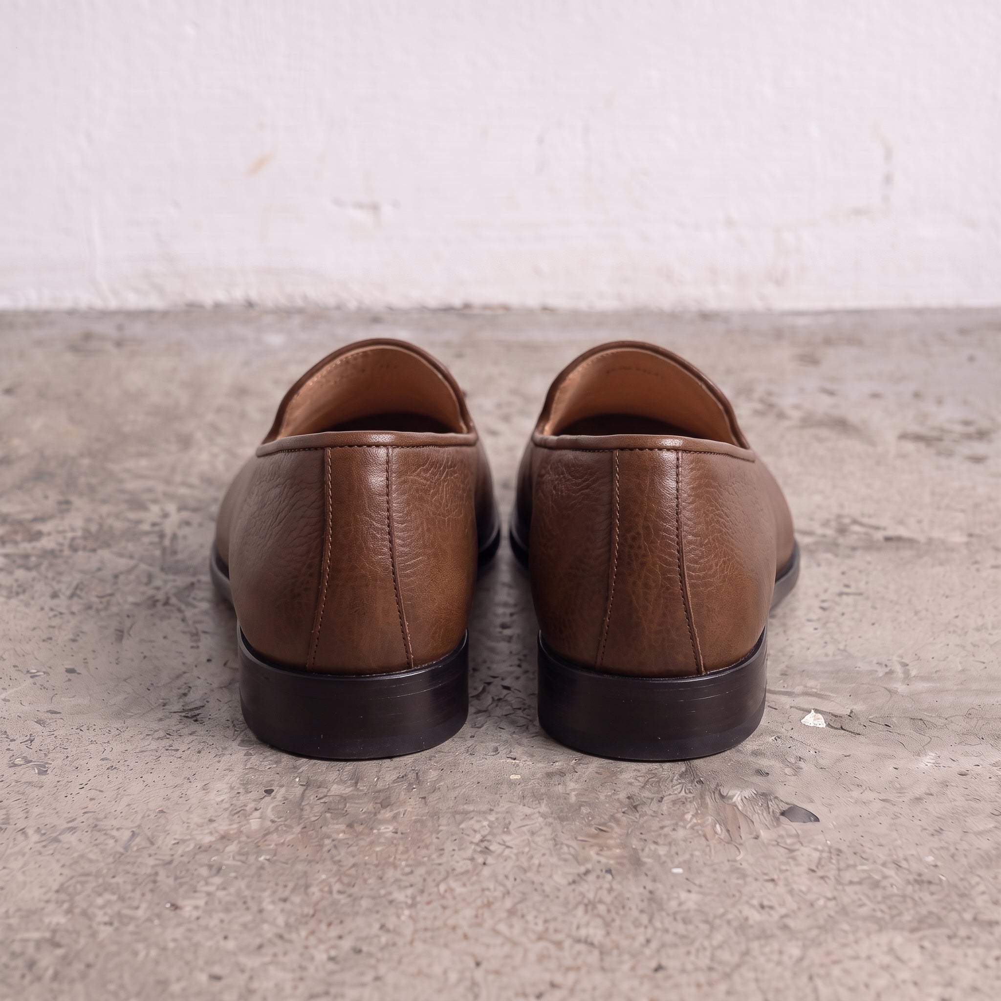 Men's Brown Leather Tassel Loafers — Gorman