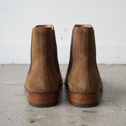 Men's Brown Suede Chelsea Boots — Bexhill