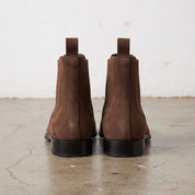 Men's Brown Suede Chelsea Boots — Calder