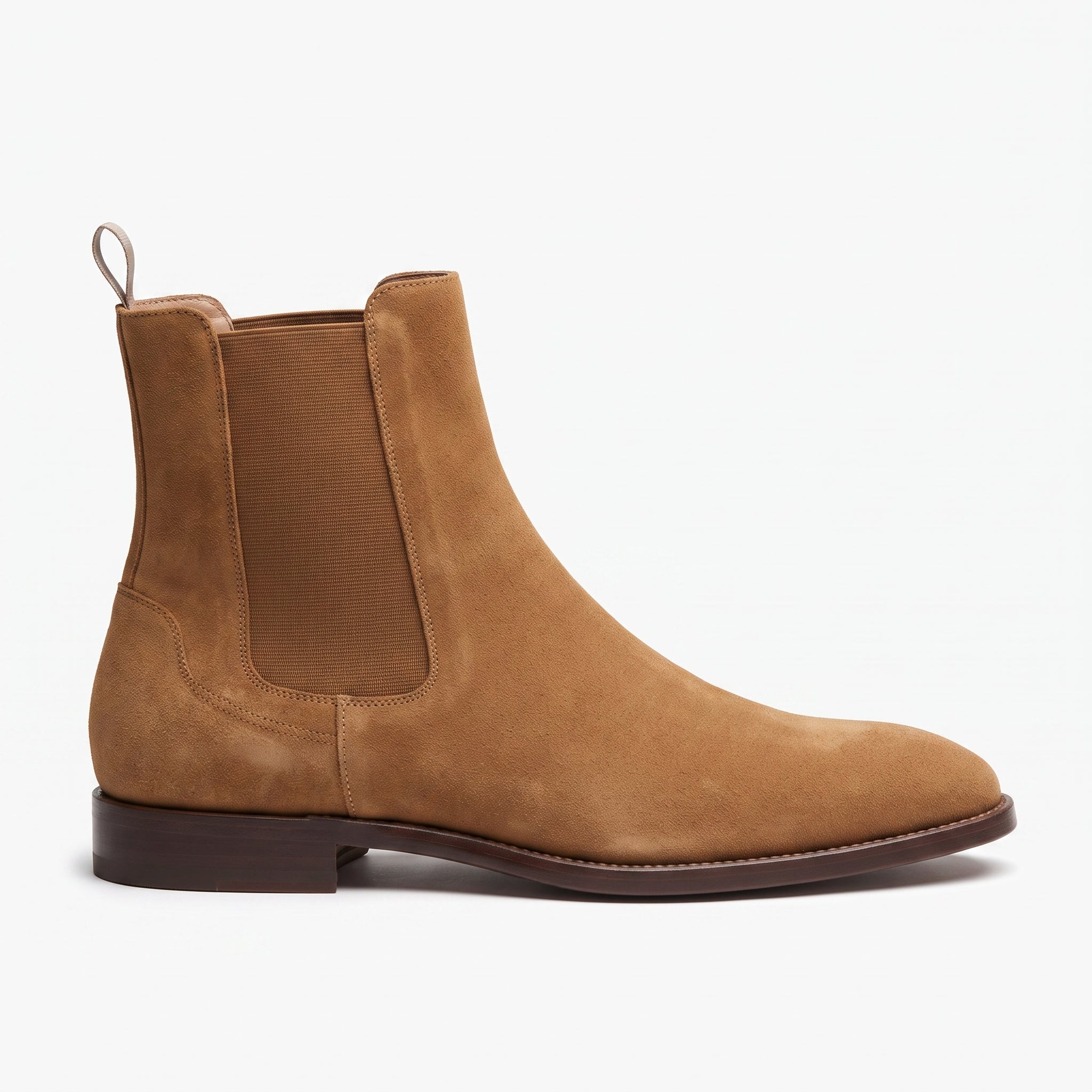 Men's Brown Suede Chelsea Boots — Hamilton