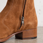 Men's Brown Suede Chelsea Boots — Caldon — Caldon
