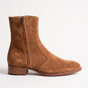 Men's Brown Suede Chelsea Boots — Caldon — Caldon