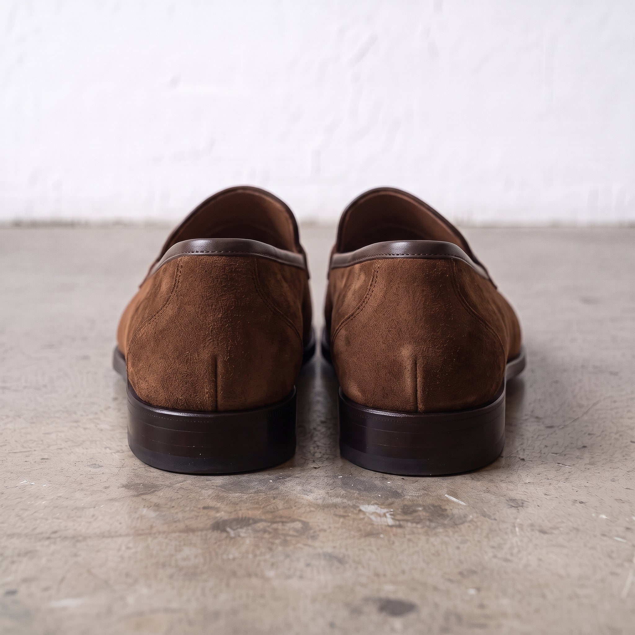 Men's Brown Suede Tassel Loafers — Bilsdale — Bilsdale
