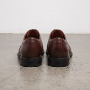 Men's Brown Wingtip Leather Derbys — Yardley