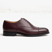 Men's Burgundy Cap-Toe Leather Oxfords — Alton — Alton