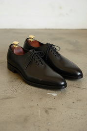 Mens Dress Oxfords Shoes, Mens Black leather formal shoes, Mens shoes - angle-view-showing-depth