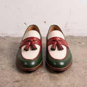 Men's Tri-Color Tassel Loafers — Goldsmith
