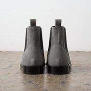 Men's Gray Suede Chelsea Boots — Bayham