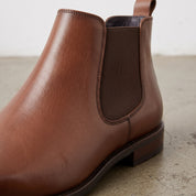 Men's Handmade Cow Leather Chelsea Boots — Dunning