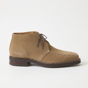 Men's Tan Apron-Toe Suede Chukka Boots — Bathampton