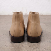 Men's Tan Plain-Toe Leather Chukka Boots — Hornsey