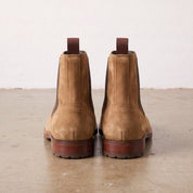 Men's Tan Suede Chelsea Boots — Addingham