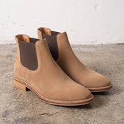 Men's Tan Suede Chelsea Boots — Skipton