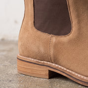 Men's Tan Suede Chelsea Boots — Skipton