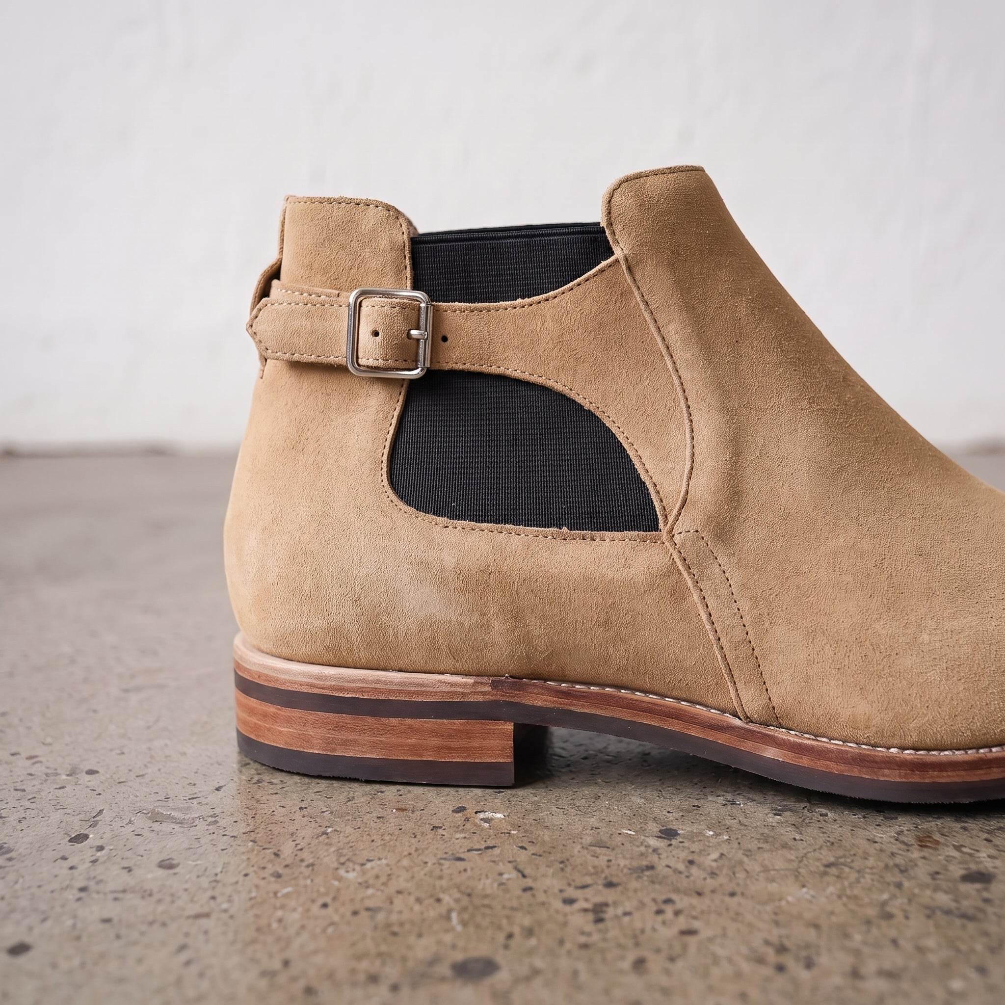 Men's Tan Suede Chelsea Boots — Wickham — Wickham