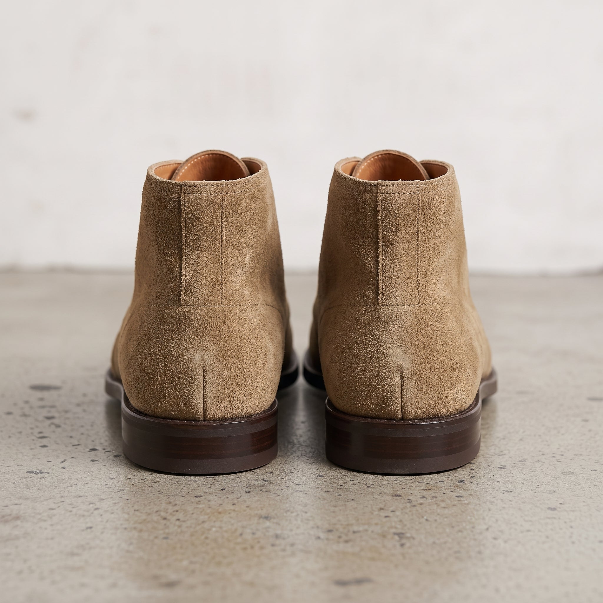 Men's Tan Suede Chukka Boots — Harlowe