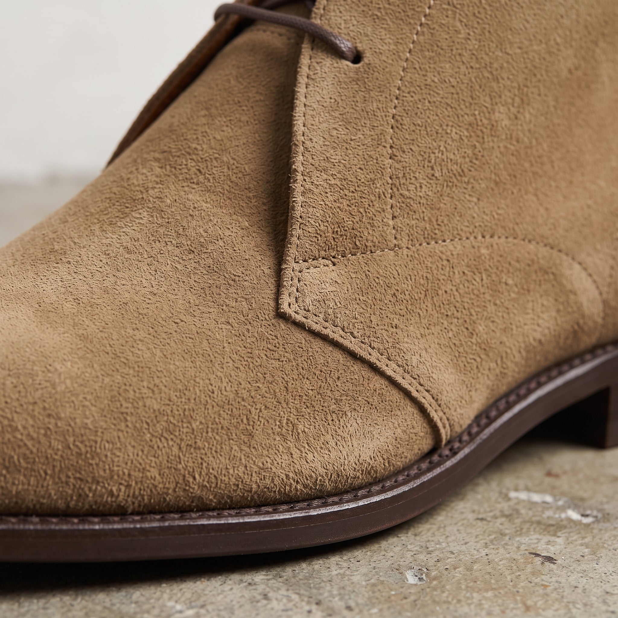Men's Tan Suede Chukka Boots — Harlowe