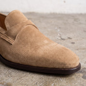 Men's Tan Suede Loafers — Hamley — Hamley