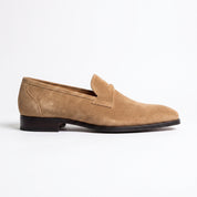 Men's Tan Suede Loafers — Hamley — Hamley
