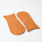 Orange Leather Kiltie Accessory - False tongues — Acwortham