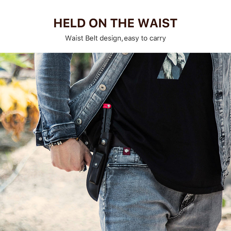 Premium Leather Knife Sheath with Belt Loop