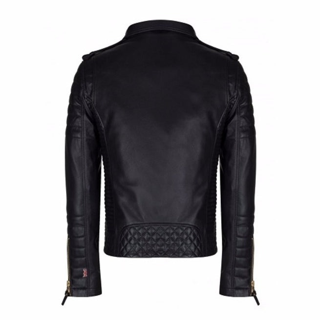 Mens Genuine Real Lambskin Leather Motorcycle Jacket, New Motorcycle Jacket