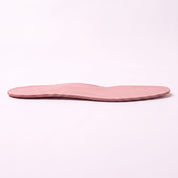Rose Pink Plain Full-Grain Leather Insoles — Sibton