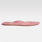 Rose Pink Wingtip Brogue Full-Grain Leather Insoles — Bassett