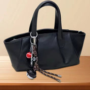 Women's Genuine Leather Crossbody Handbag -Stylish Dumpling Design Crossbody Purse